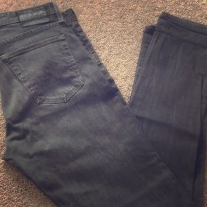 AG Jeans Grey/Black Wash Size 36x34